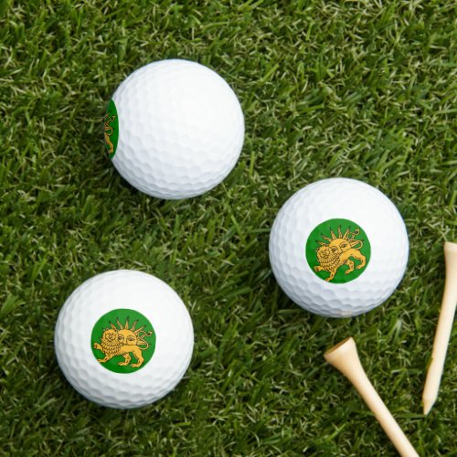 Lion  Sun Golf Balls