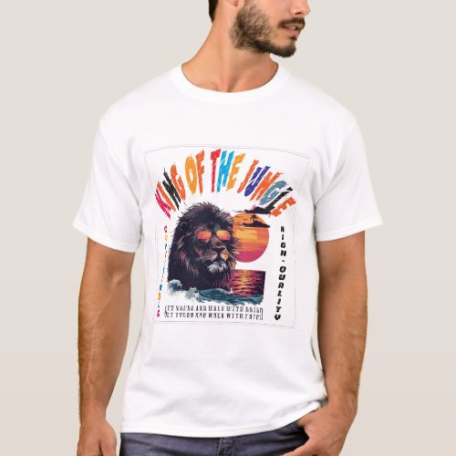 Lion T_Shirt Design