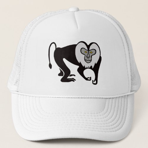  Lion_tailed MACAQUE _Wildlife warrior _Monkey Trucker Hat