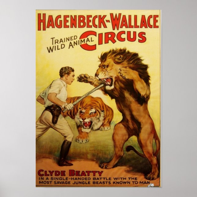 Lion Tamer Poster (Front)