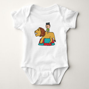Lion Taming Baby Bodysuit