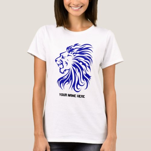 lion the king of junglegift for lion loverlion T_Shirt
