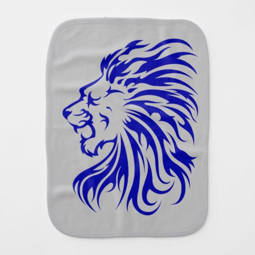 Lion the King of the junglelion lover giftslion  Baby Burp Cloth
