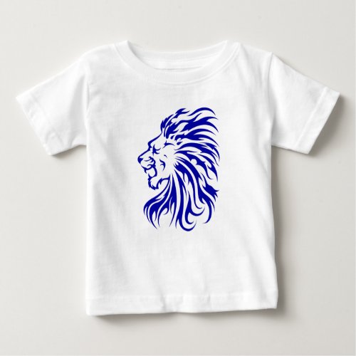 Lion the King of the junglelion lover giftslion  Baby T_Shirt