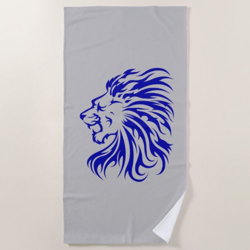 Lion the King of the junglelion lover giftslion  Beach Towel
