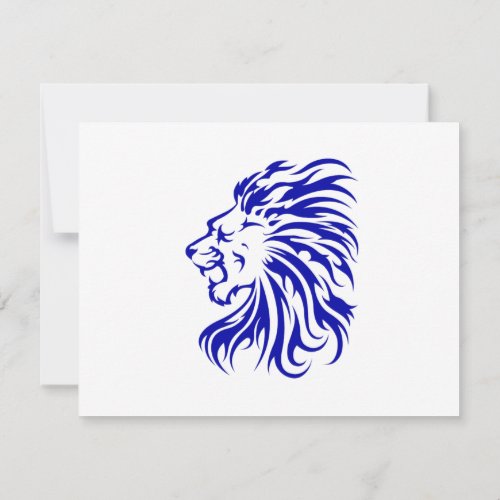 Lion the King of the junglelion lover giftslion  Invitation