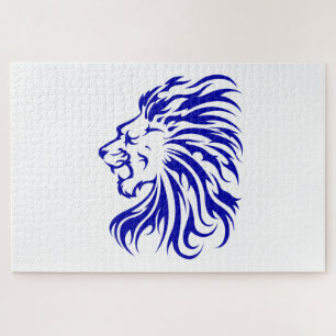 Lion the King of the jungle,lion lover gifts,lion Jigsaw Puzzle