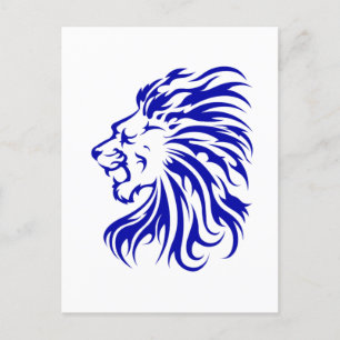 Lion the King of the jungle,lion lover gifts,lion Postcard
