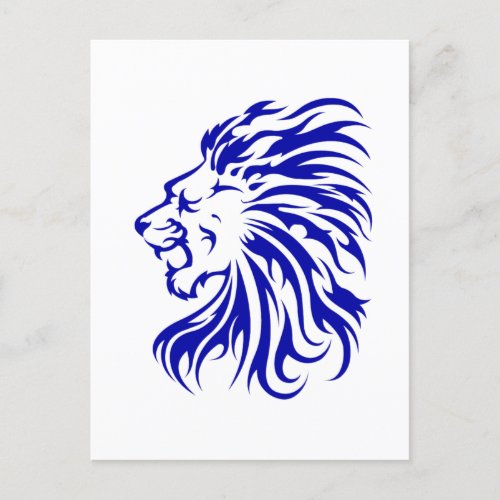 Lion the King of the junglelion lover giftslion  Postcard