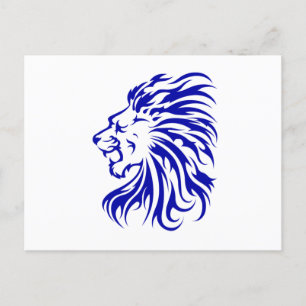 Lion the King of the jungle,lion lover gifts,lion Postcard