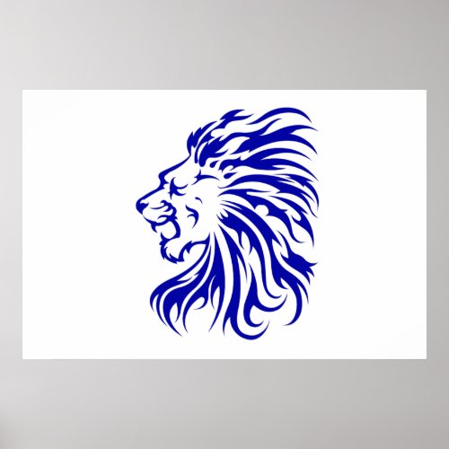 Lion the King of the junglelion lover giftslion  Poster