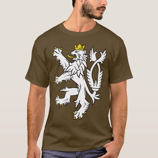 Lion theech Republic, Czech T-Shirt (Front)