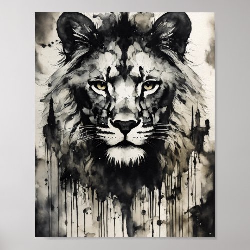Lion Things Poster