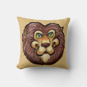 Lion Throw Pillow