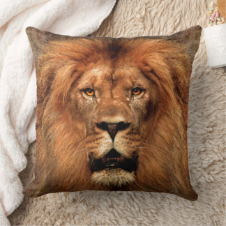 Lion Throw Pillow