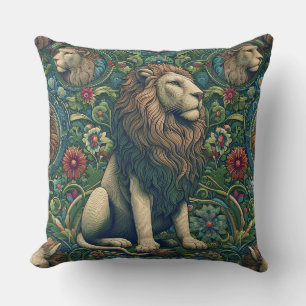 Lion Throw Pillow