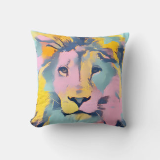 Lion Throw Pillow