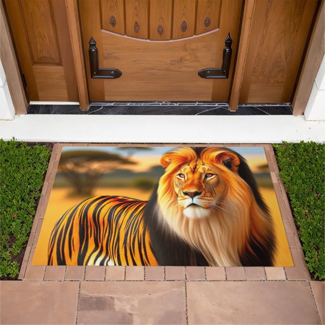 Lion Tiger Doormat (Outdoor)