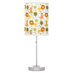 Lion Tiger Jungle Lamp