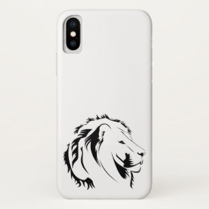 Lion Tribal 001 iPhone X Case