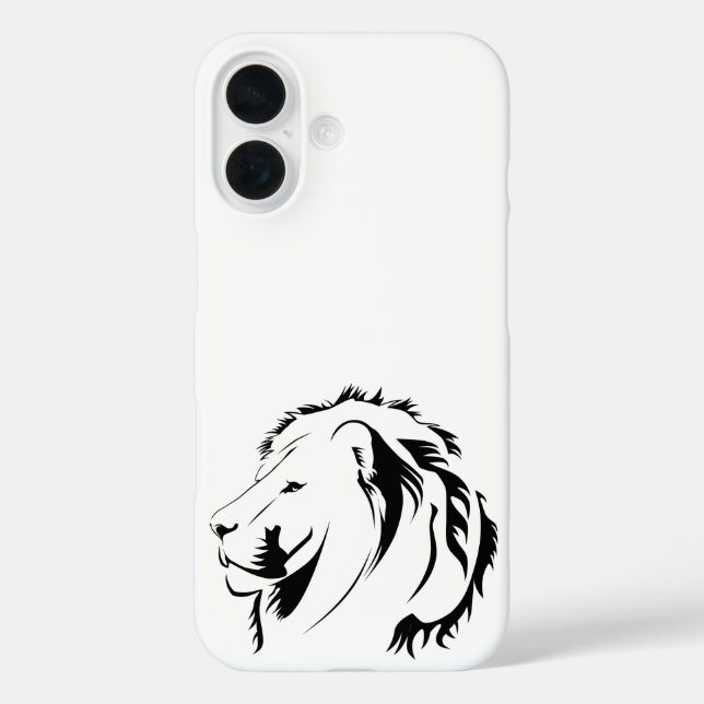 Lion Tribal 001 Case-Mate iPhone Case (Back)