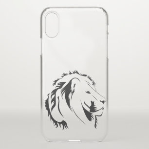 Lion Tribal 001 iPhone X Case