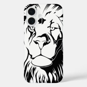 Lion Tribal 002 iPhone 16 Case