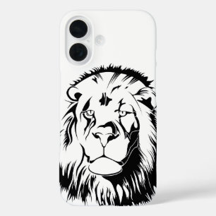 Lion Tribal 002 iPhone 16 Case
