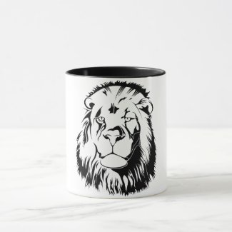 Lion Tribal 002 Coffee Mug