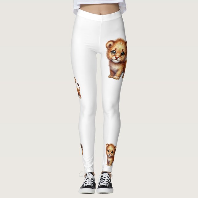 lion trousers leggings (Front)