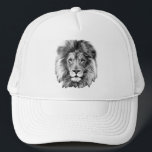 Lion Trucker Hat<br><div class="desc">Polyester foam front trucker cap featuring the image of a lion. All sale profits are donated to the, Guardians Of African Organisation. Become a soldier in our mission to help save the future of our African wildlife, with every purchase you make.</div>