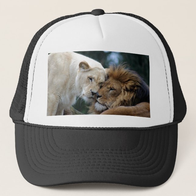 Lion Trucker Hat (Front)
