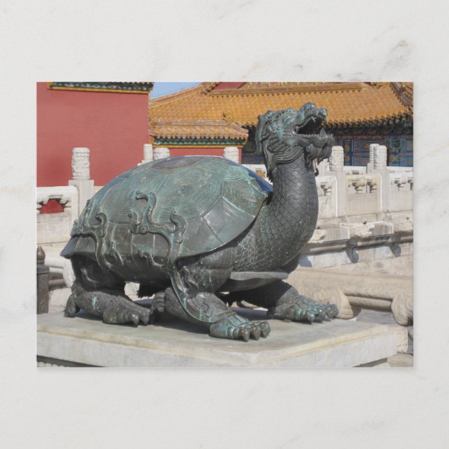 Lion Turtle Postcard (Front)