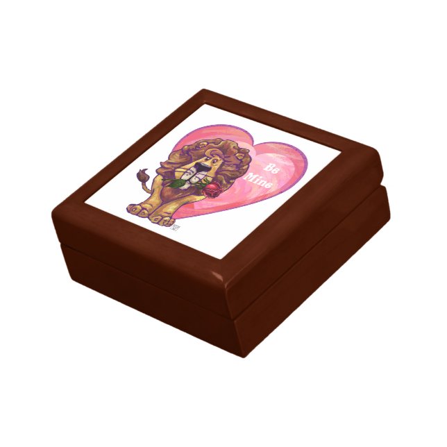 Lion Valentine's Day Gift Box (Side)