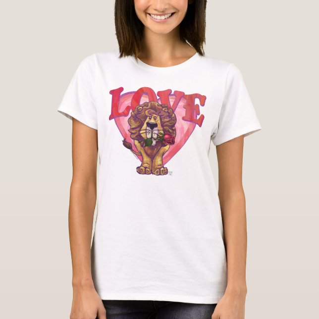 Lion Valentine's Day T-Shirt (Front)