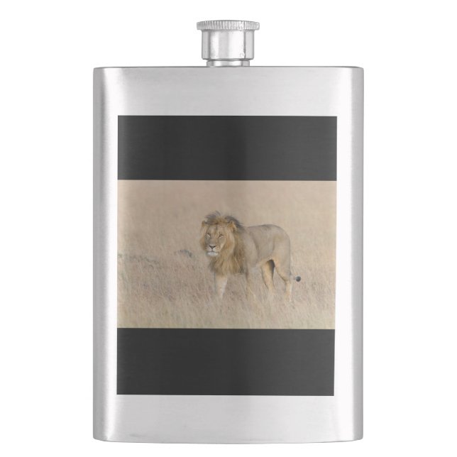 Lion walking flask (Front)