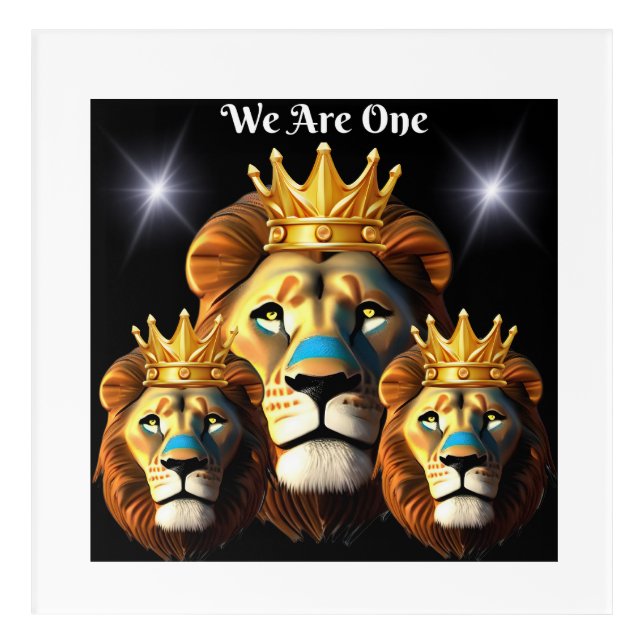 Lion Wall Art  (Front)