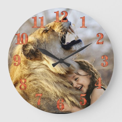 Lion Wall Clock