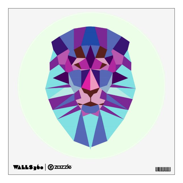 Lion Wall Decal (Front)
