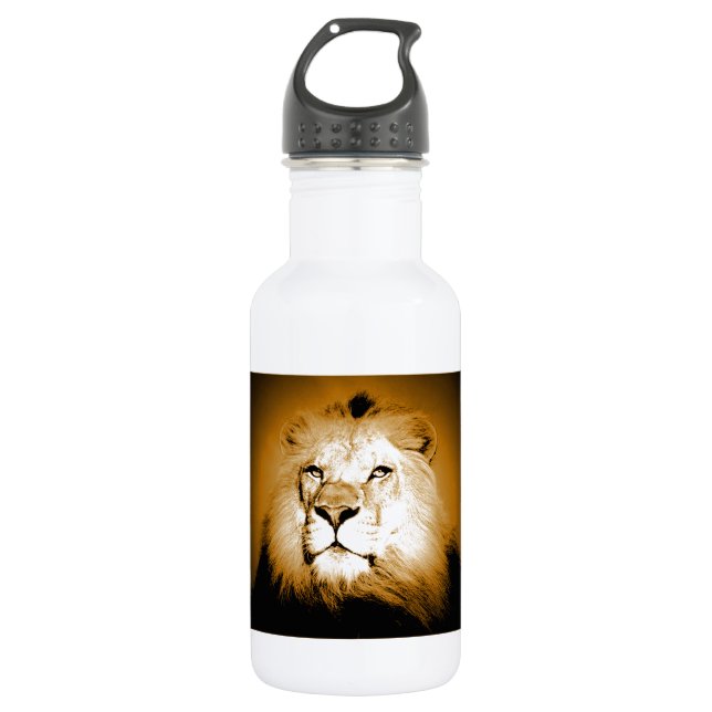 Lion Water Bottle (Front)