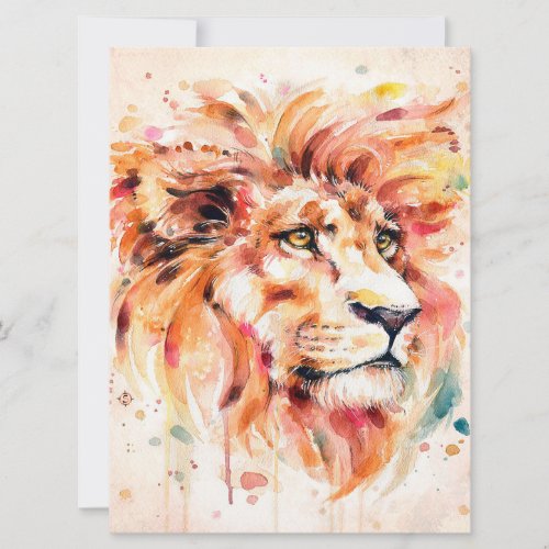 Lion Water Lion Art  Wonderful Gift