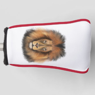 lion watercolor Leo king safari animal jungle cat  Golf Head Cover