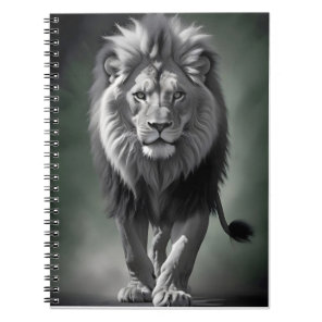Lion Wildlife Majestic Nature Life Art Wallpaper Notebook