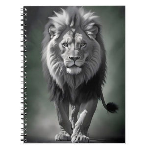 Lion Wildlife Majestic Nature Life Art Wallpaper Notebook