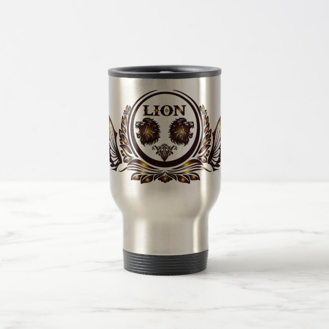 LION-Wing Tumbler Travel Mug (Center)