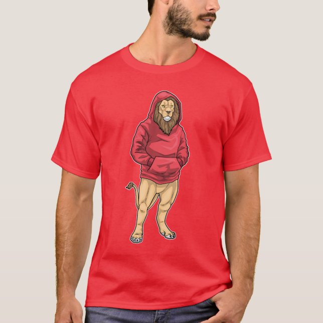 Lion Winter T-Shirt (Front)