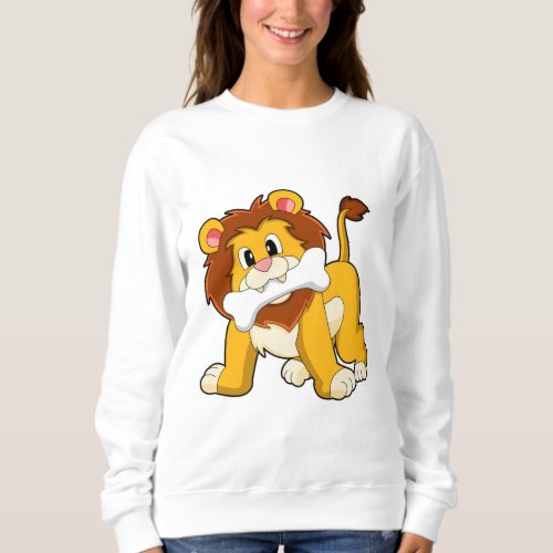 Lion with Bone Sweatshirt