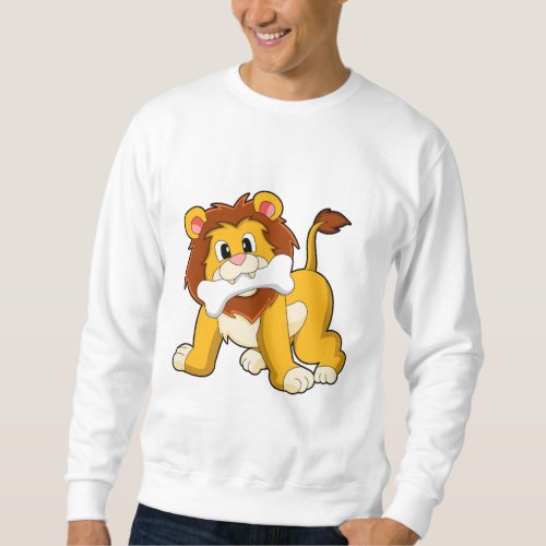 Lion with Bone Sweatshirt