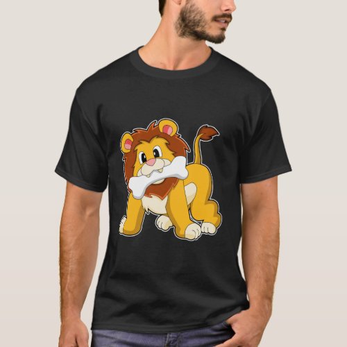 Lion with Bone T_Shirt