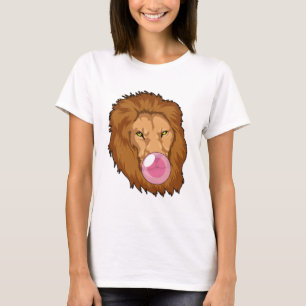 Lion with Bubble gum T-Shirt